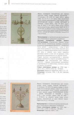 Архитектурная графика. Придворный Петропавловский собор в Новом Петергофе. Каталог коллекции