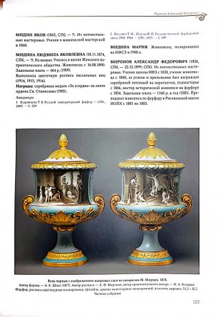 Мастера императорского фарфорового завода 1744-1917