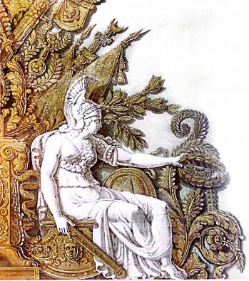 Стиль ампир: росписи в интерьерах министерства в восточном крыле Главного штаба: каталог выставки